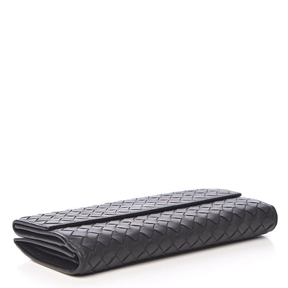 Bottega Veneta Nappa Intrecciato Continental Wallet Black 4 of 9