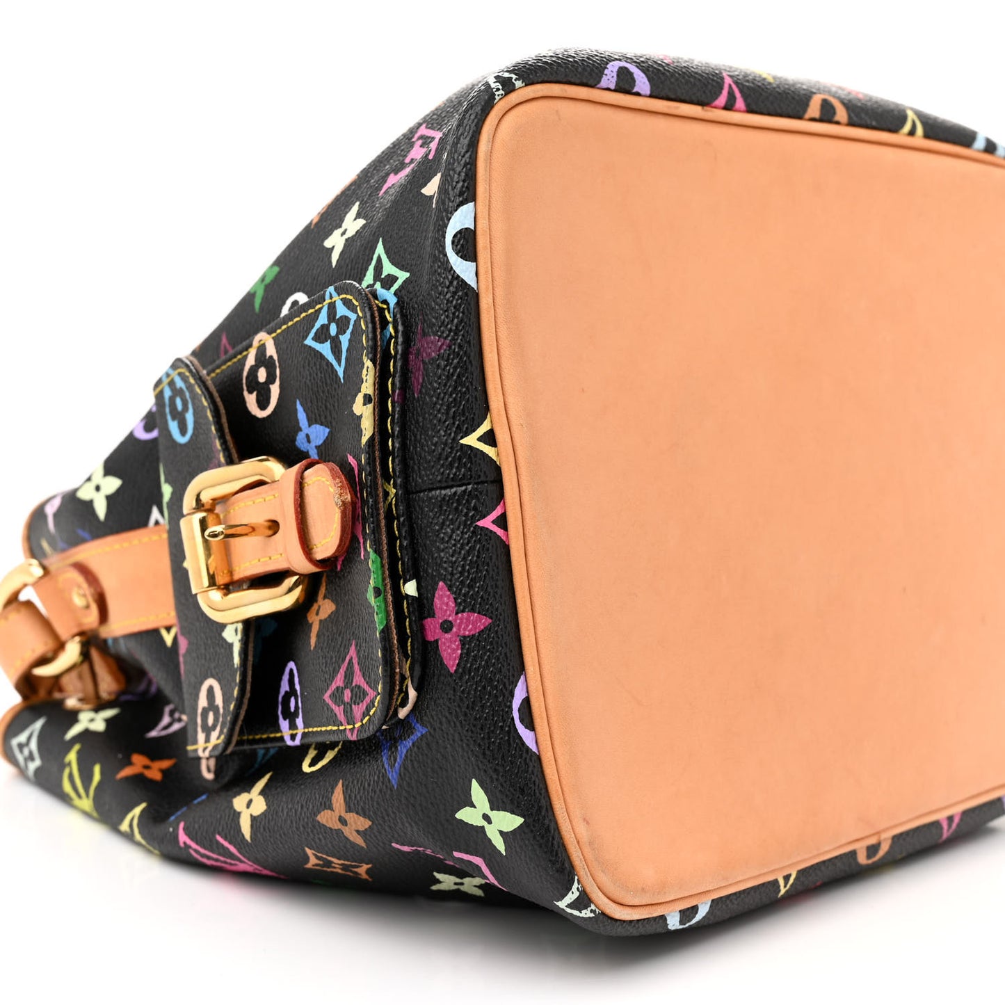 Monogram Multicolor Petit Noe Black