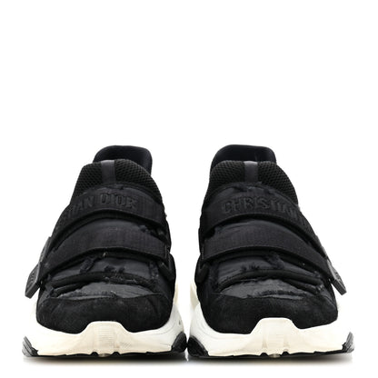 Christian Dior Technical Fabric Nylon Camouflage Womens D-Wander Sneakers 41 Black 3 of 10