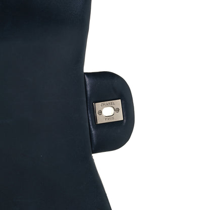 Chanel Patent Quilted Jumbo Single Flap Navy 7 of 18