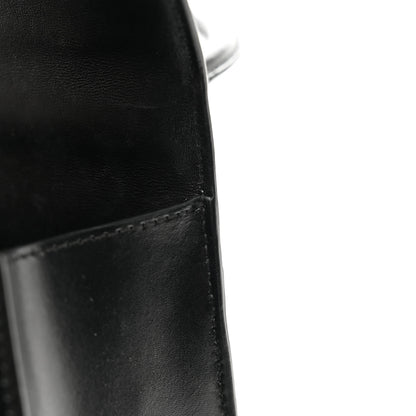 Balenciaga Shiny Box Calfskin Hourglass Top Handle Bag XS Black 10 of 11