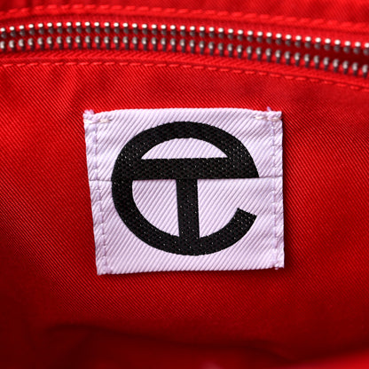 Telfar Nylon Medium Puff Shopping Bag Red 5 of 7