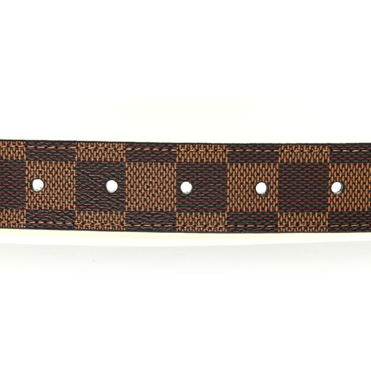 Damier Ebene Tresor Belt 80 32