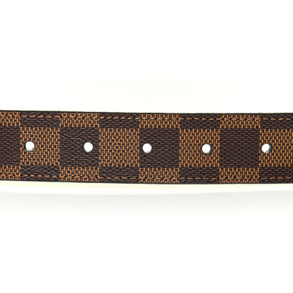 Louis Vuitton Damier Ebene Tresor Belt 80 32 4 of 4