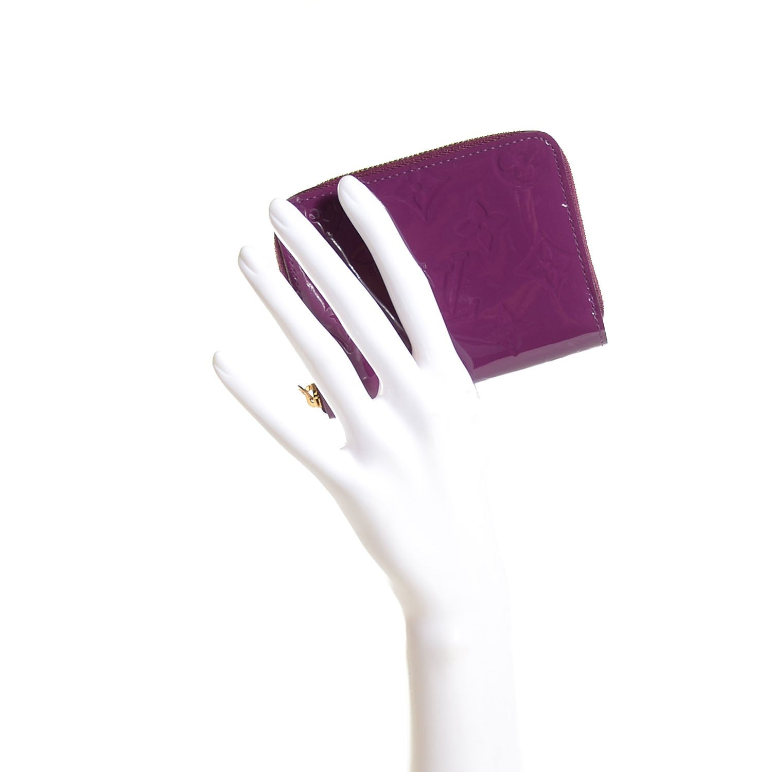 Louis Vuitton Vernis Zippy Coin Purse Wallet Amethyste 2 of 7