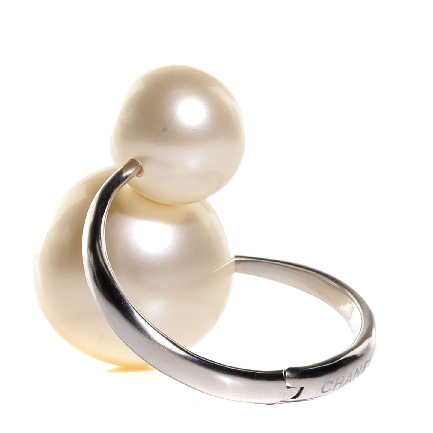 Double Pearl Cuff Gold