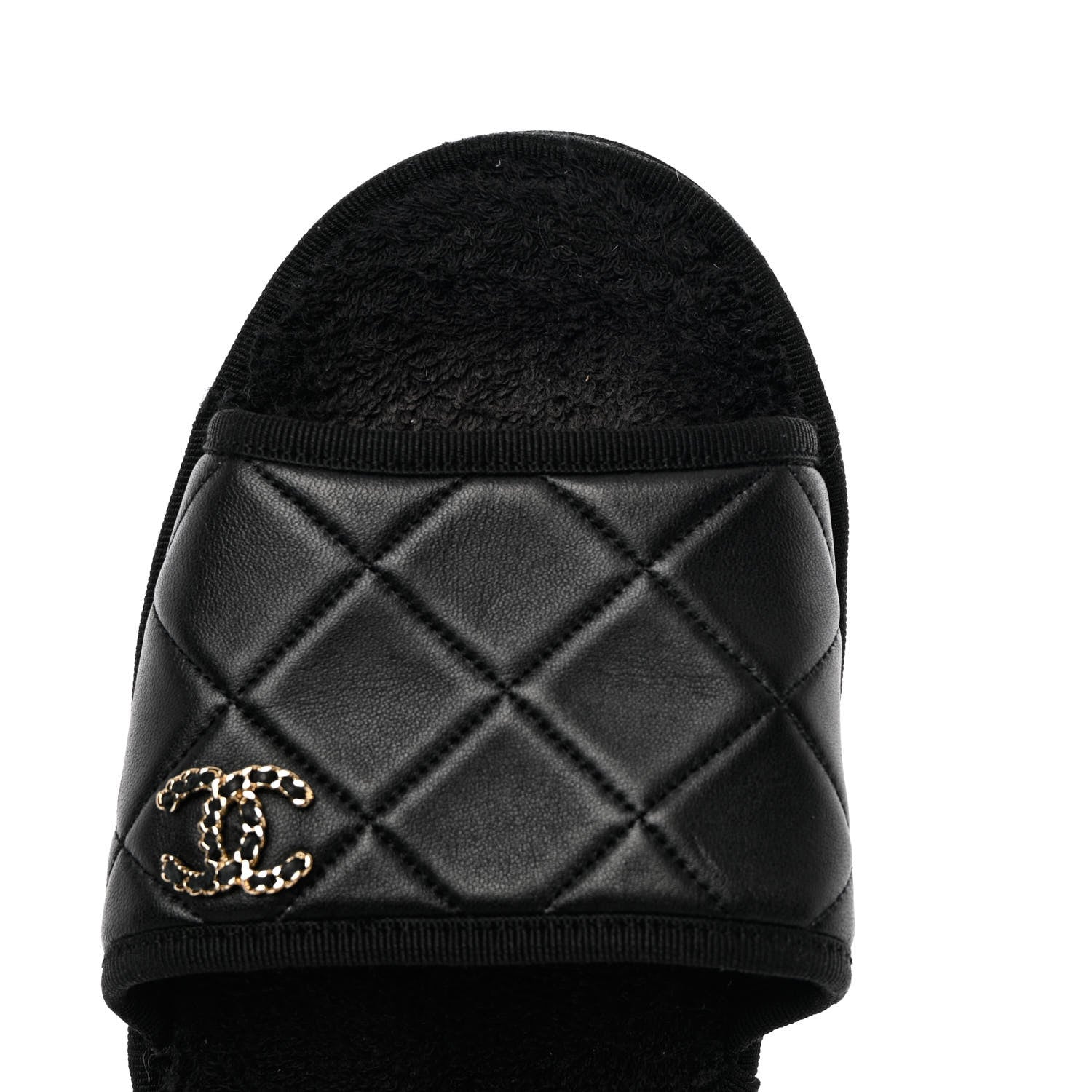 Chanel Lambskin CC Flat Mules M Black 18 of 18