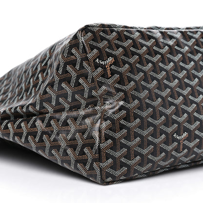 Goyard Goyardine Saint Louis GM Black Gold 10 of 11