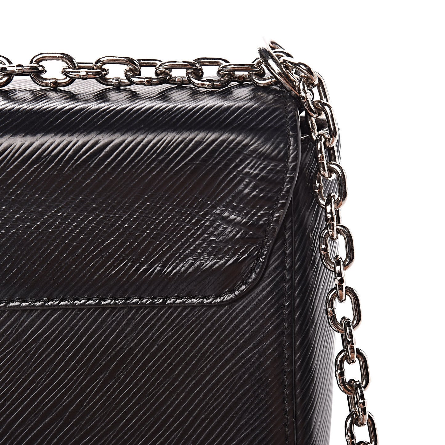 Epi Twist Shoulder Bag MM Black