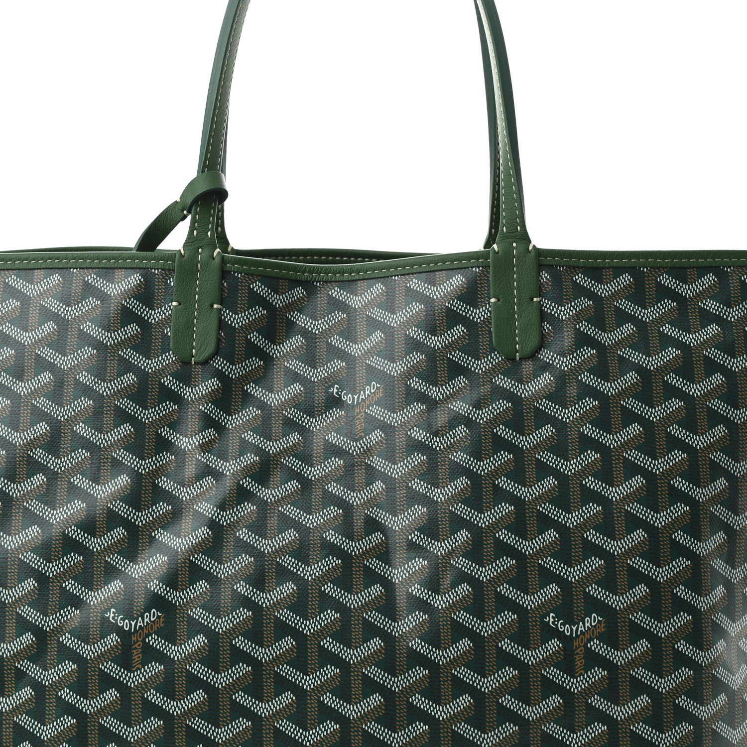 Goyard Goyardine Saint Louis PM Green 10 of 12