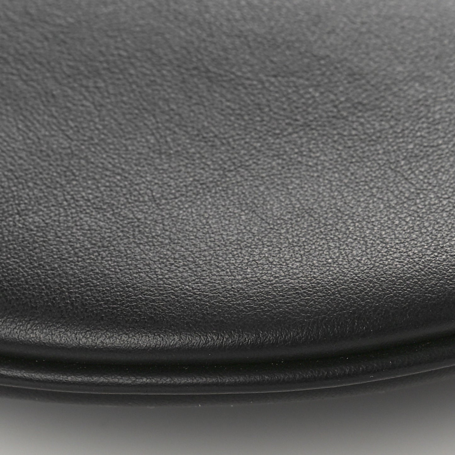 Vitello Grace Suede Small Croissant Hobo Black