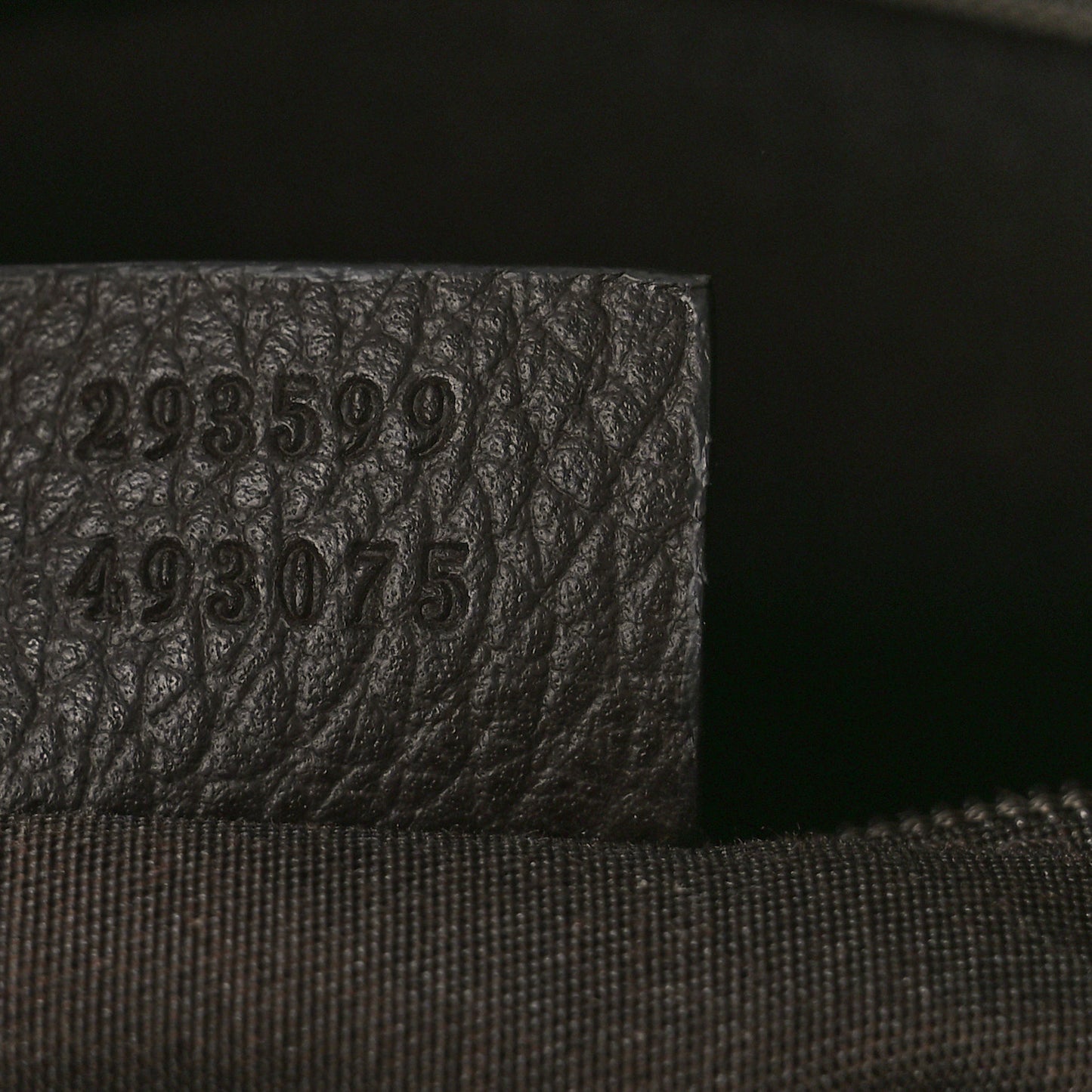 Crystal Monogram Medium Princy Tote Dark Brown