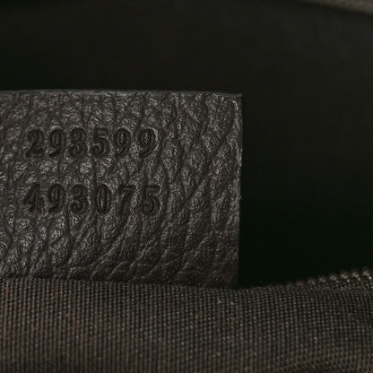 Gucci Crystal Monogram Medium Princy Tote Dark Brown 7 of 10