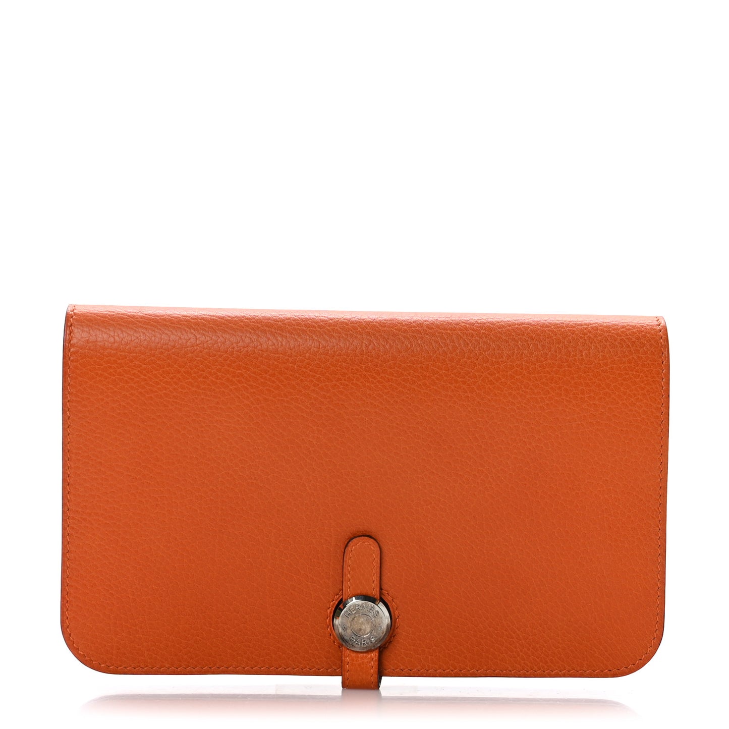 Togo Dogon Duo Wallet Orange