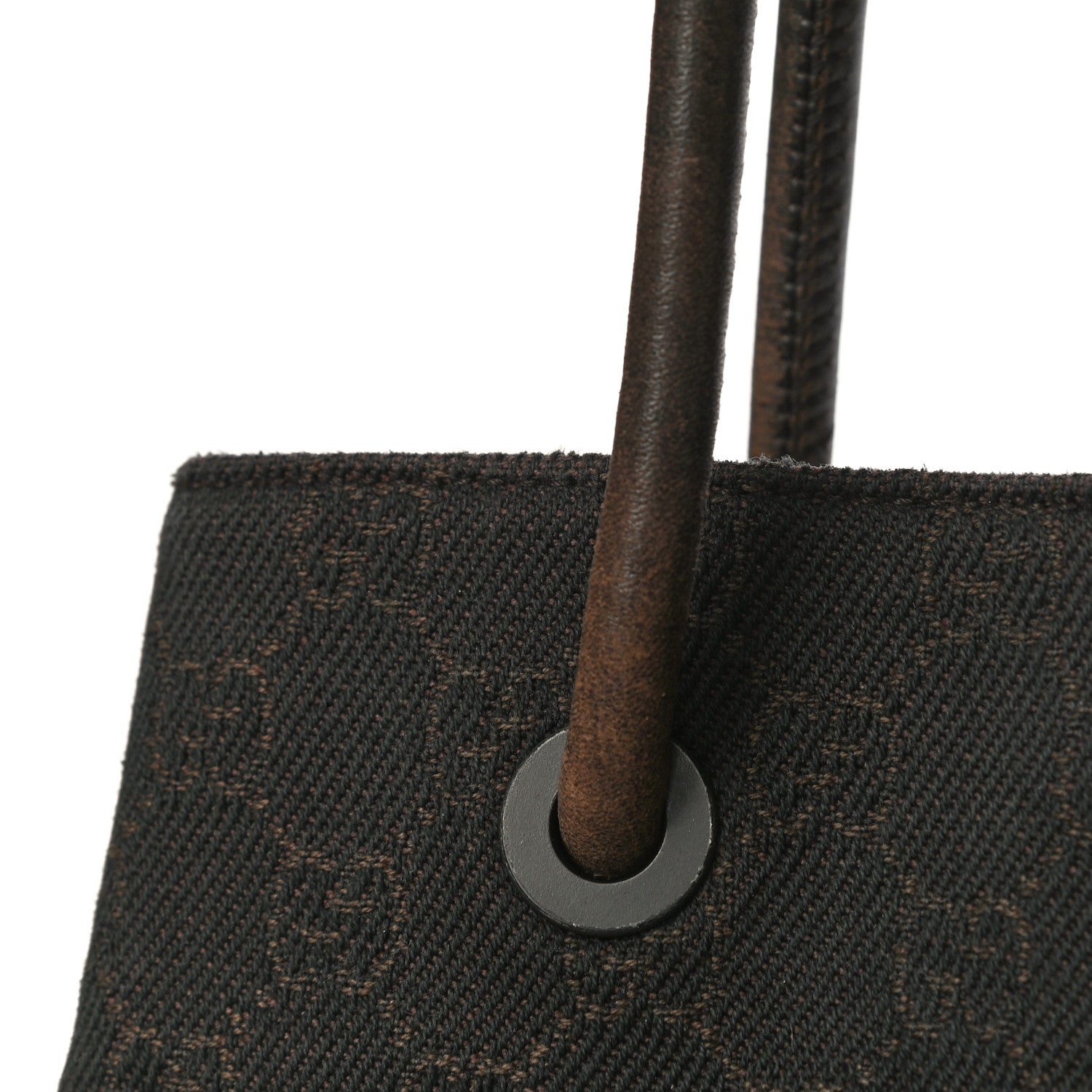 Gucci Nylon Monogram Gifford Tote Brown 18 of 30