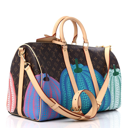 Louis Vuitton LV X YK Monogram Pumpkins Keepall Bandouliere 45 2 of 8