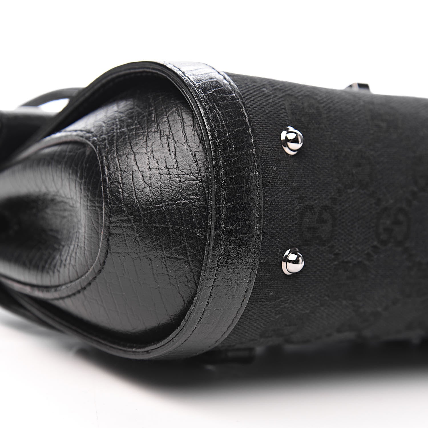 Gucci Monogram Small Bamboo Bullet Black 8 of 10