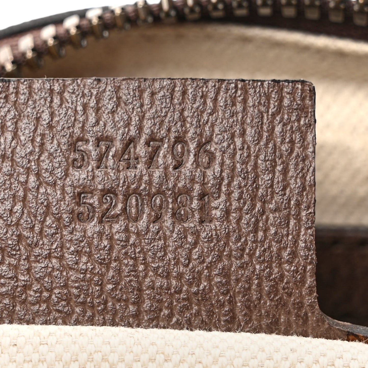 Soft GG Supreme Monogram Medium Ophidia Belt Bag Dark Brown