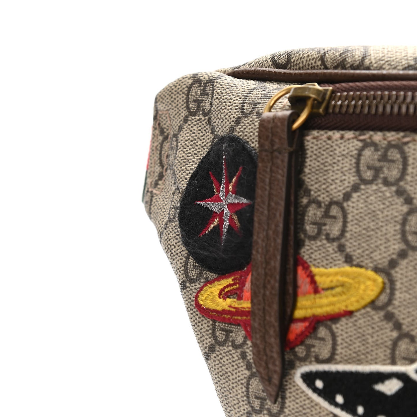 GG Supreme Monogram Courrier Belt Bag Beige New Acero