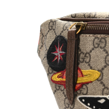 Gucci GG Supreme Monogram Courrier Belt Bag Beige New Acero 11 of 12