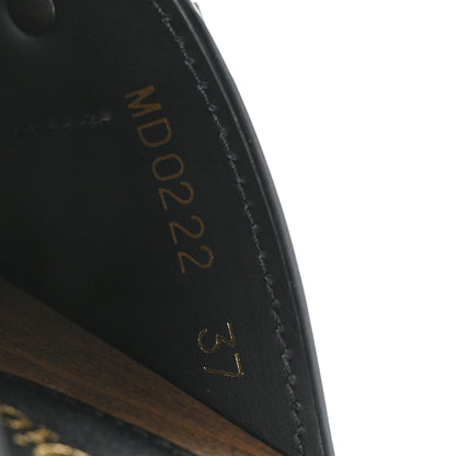 Christian Dior Calfskin Diorquake Buckled Lug Sole 15mm Clogs 37 Black 8 of 9