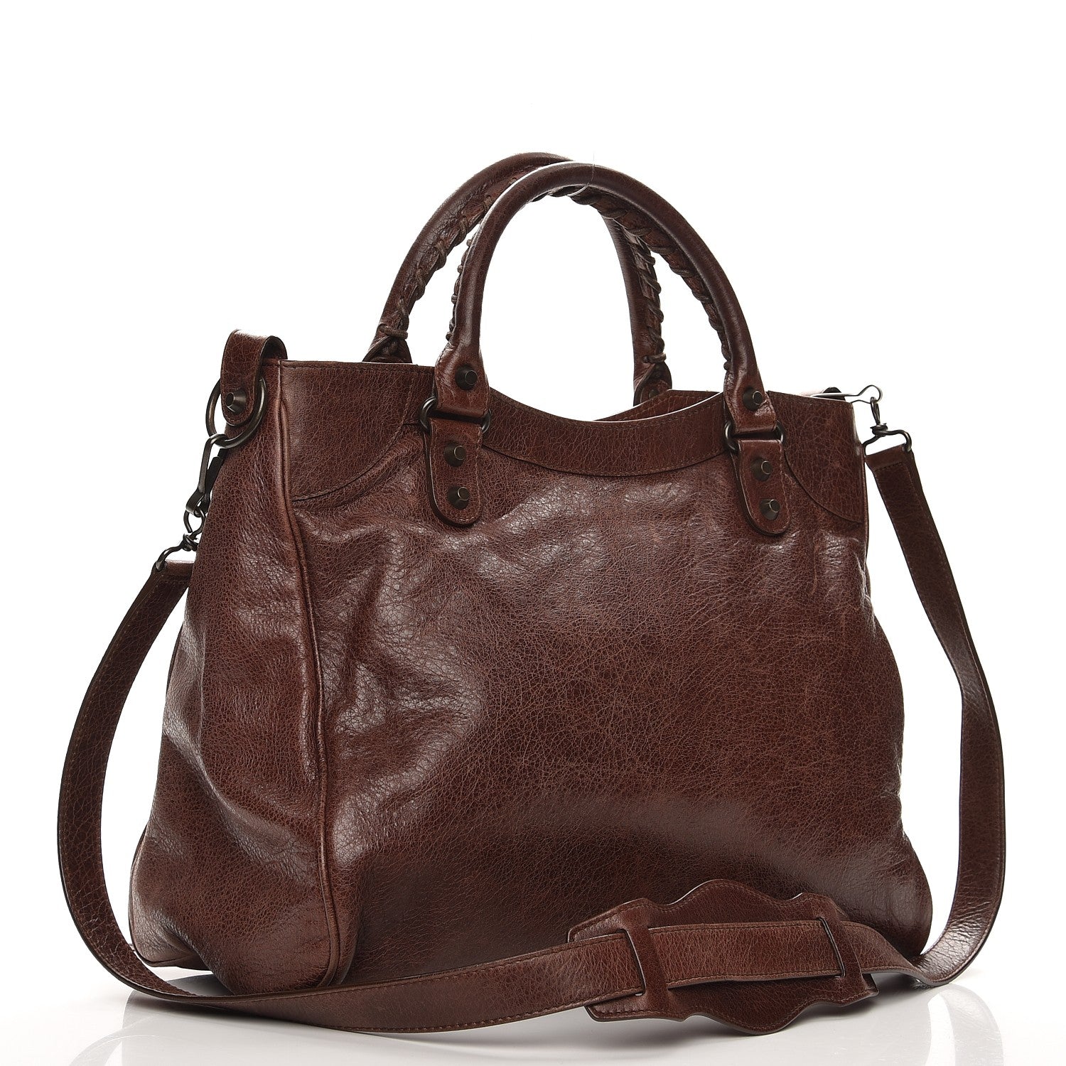 Balenciaga Agneau Classic Hardware Velo Castagna 4 of 13
