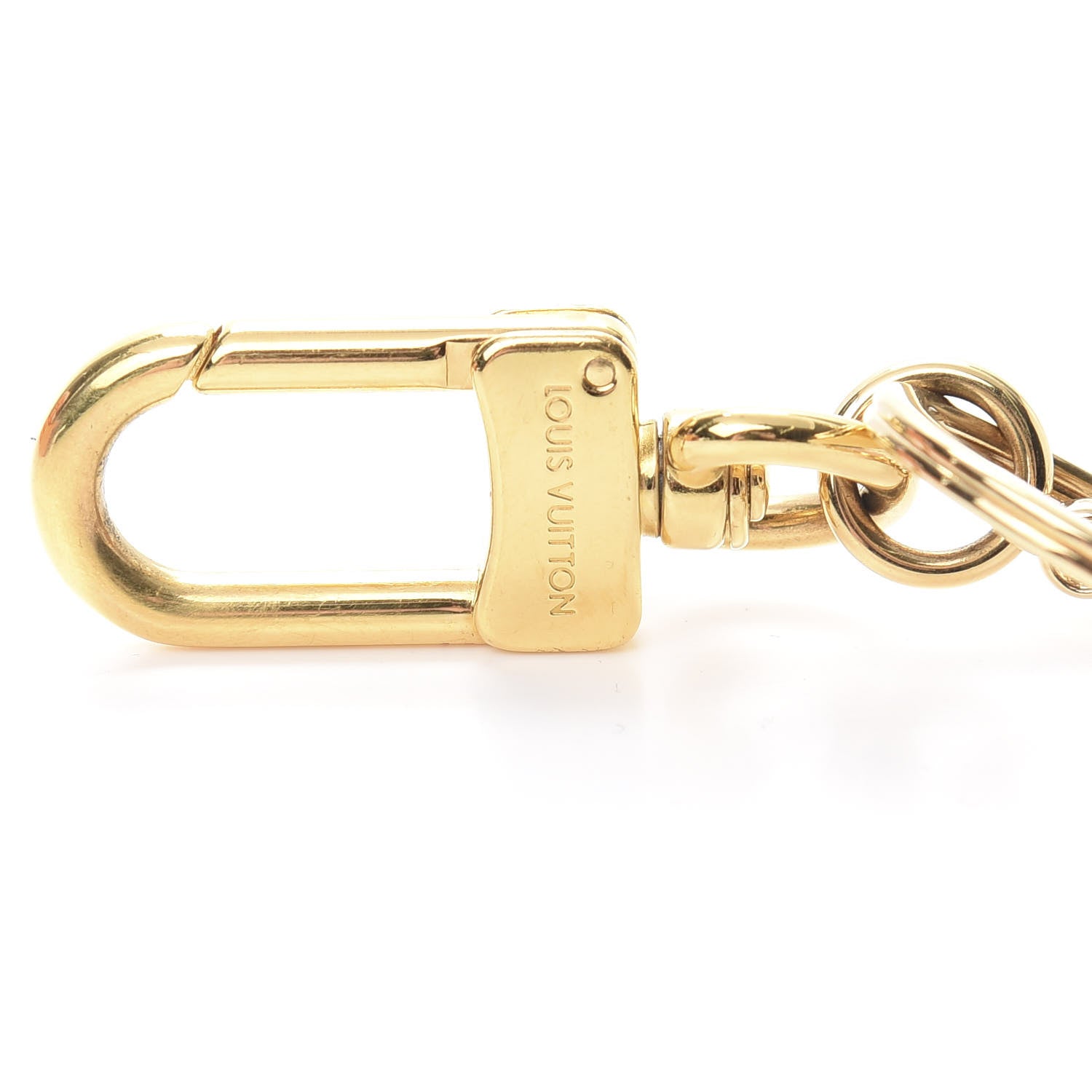 Louis Vuitton Metal Monogram Into The Flower Bag Charm Key Holder 3 of 5