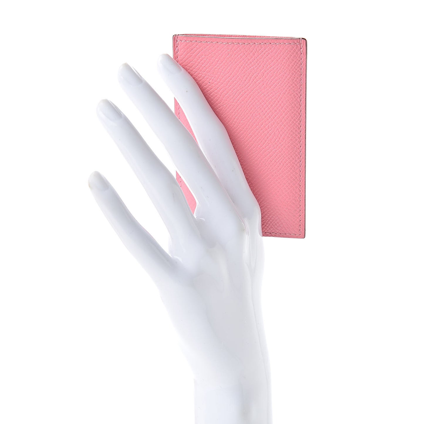 Epsom Diabolo Card Holder Case Rose Confetti