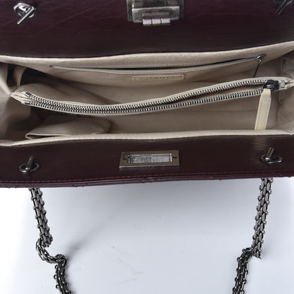 Chanel Aged Calfskin Reissue 2.55 Tote Burgundy 5 of 10