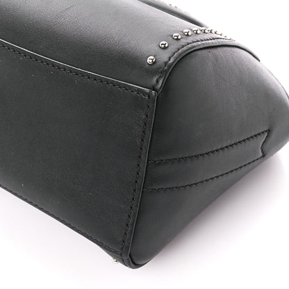 Givenchy Calfskin Small Studded Antigona Beauty Wristlet Black 11 of 11