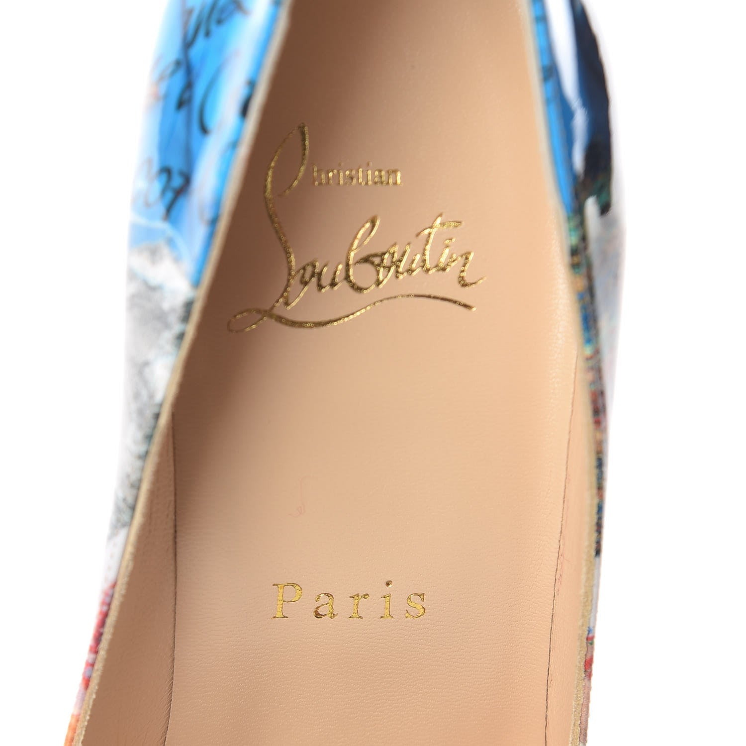 Christian Louboutin Patent Trash Pigalle Follies 100 Pumps 37 Multicolor 7 of 9