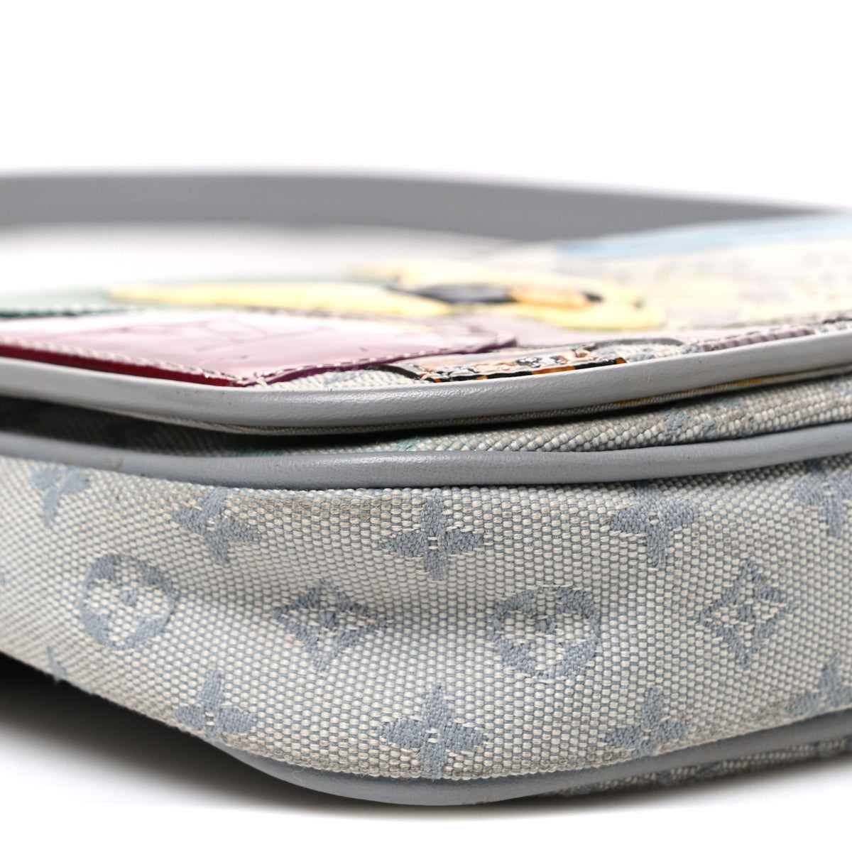 Mini Monogram Patchwork Conte De Fees Musette Grey