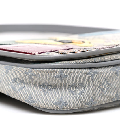 Louis Vuitton Mini Monogram Patchwork Conte De Fees Musette Grey 8 of 10