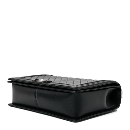 Chanel Caviar Quilted Large Boy Flap Black 9 of 12