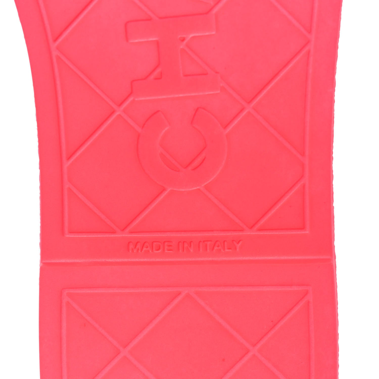 Chanel Terry CC Flat Mules Sandals 39 Pink 6 of 8