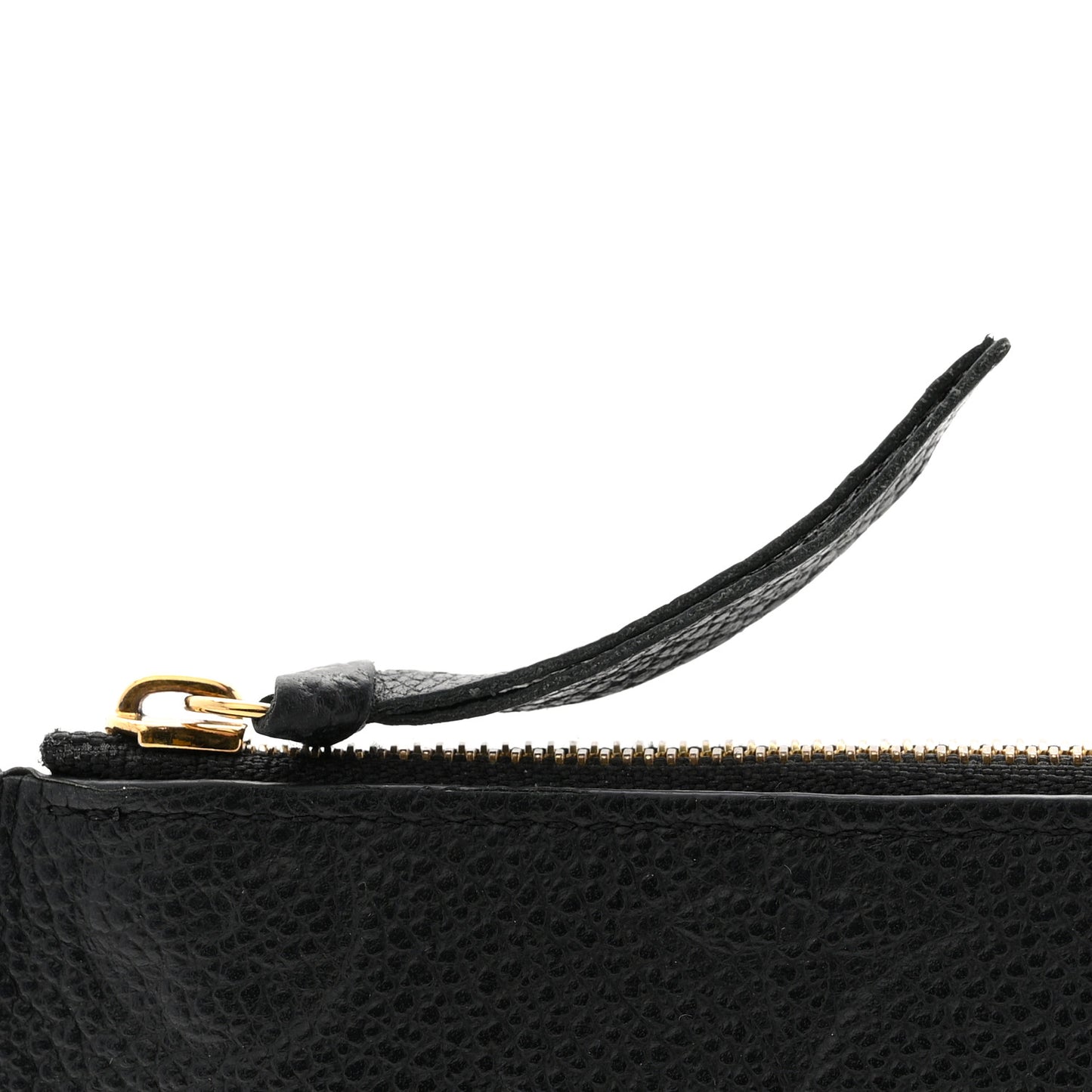Empreinte Felicie Chain Wallet Zippered Insert Black