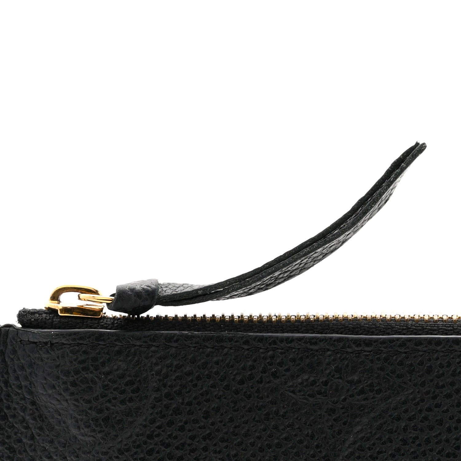 Louis Vuitton Empreinte Felicie Chain Wallet Zippered Insert Black 9 of 9