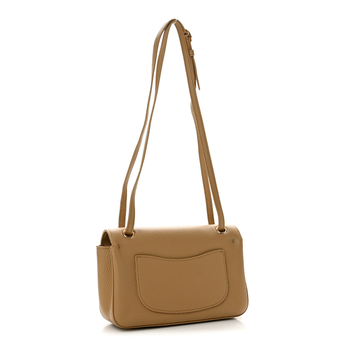 Chanel Grained Calfskin Mini Souplissimo Maxi Flap Dark Beige 3 of 11