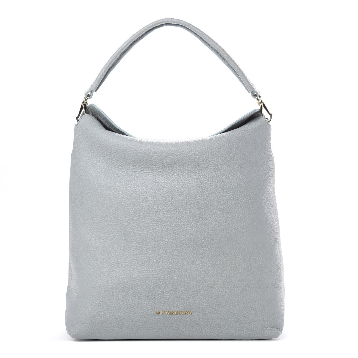 Burberry Grainy Calfskin Medium Cale Hobo Sky Blue 1 of 13