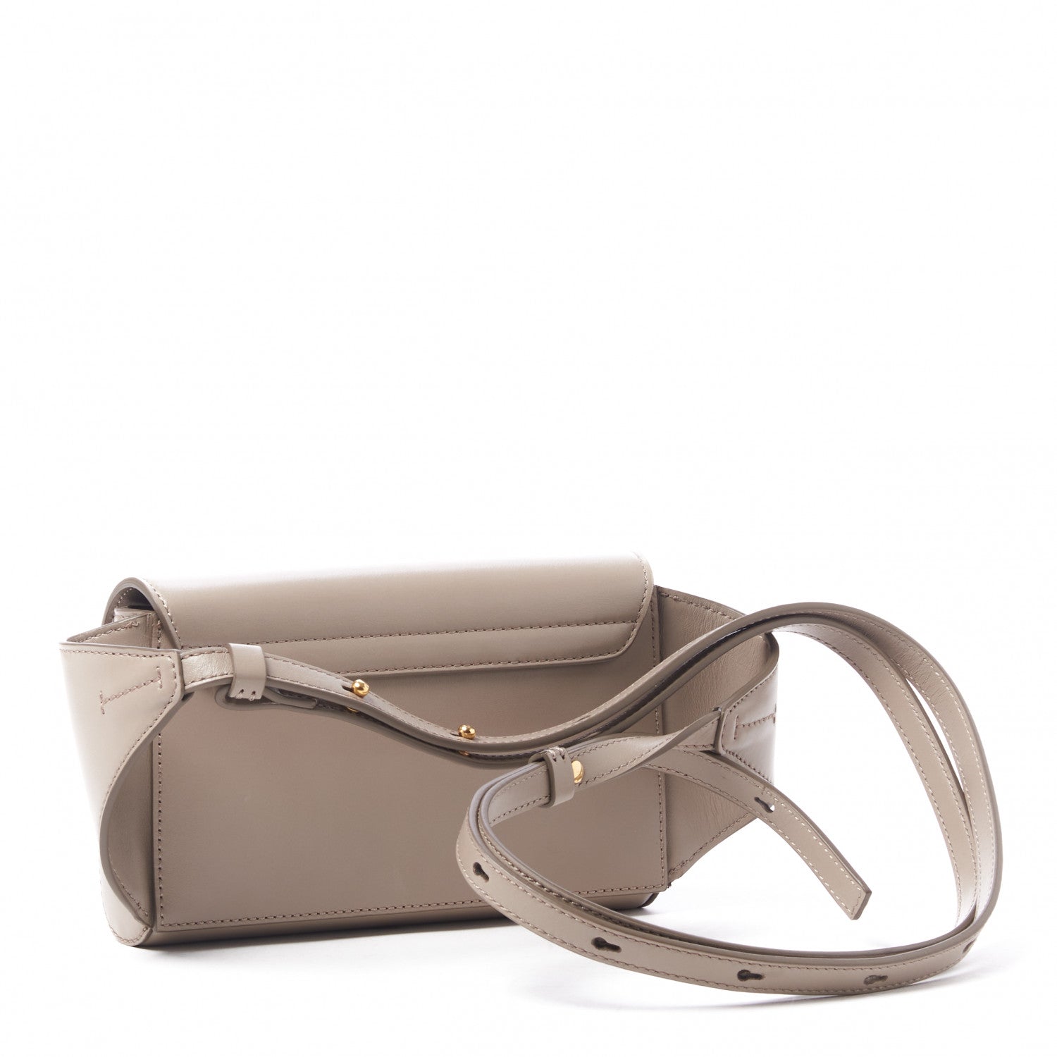 Chloe Calfskin Suede C Belt Bag Motty Grey 2 of 8