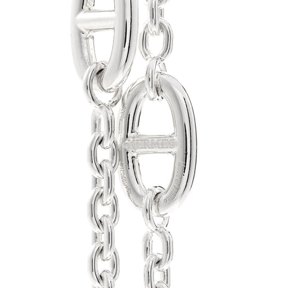 Hermes Sterling Silver Farandole Necklace 160 5 of 6