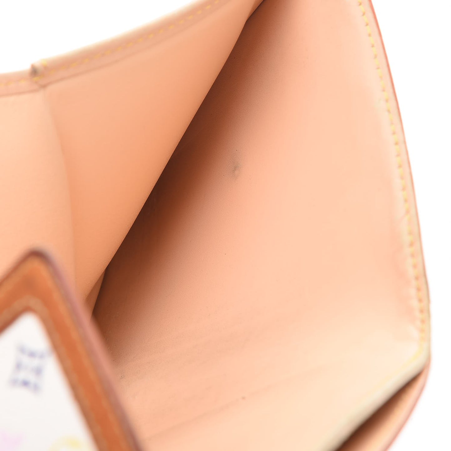 Monogram Multicolor Porte-Monnaie Billets Wallet White