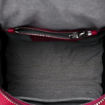 Alexander Wang Pebbled Lambskin Mini Rockie Fuchsia Rhodium Hardware 4 of 10