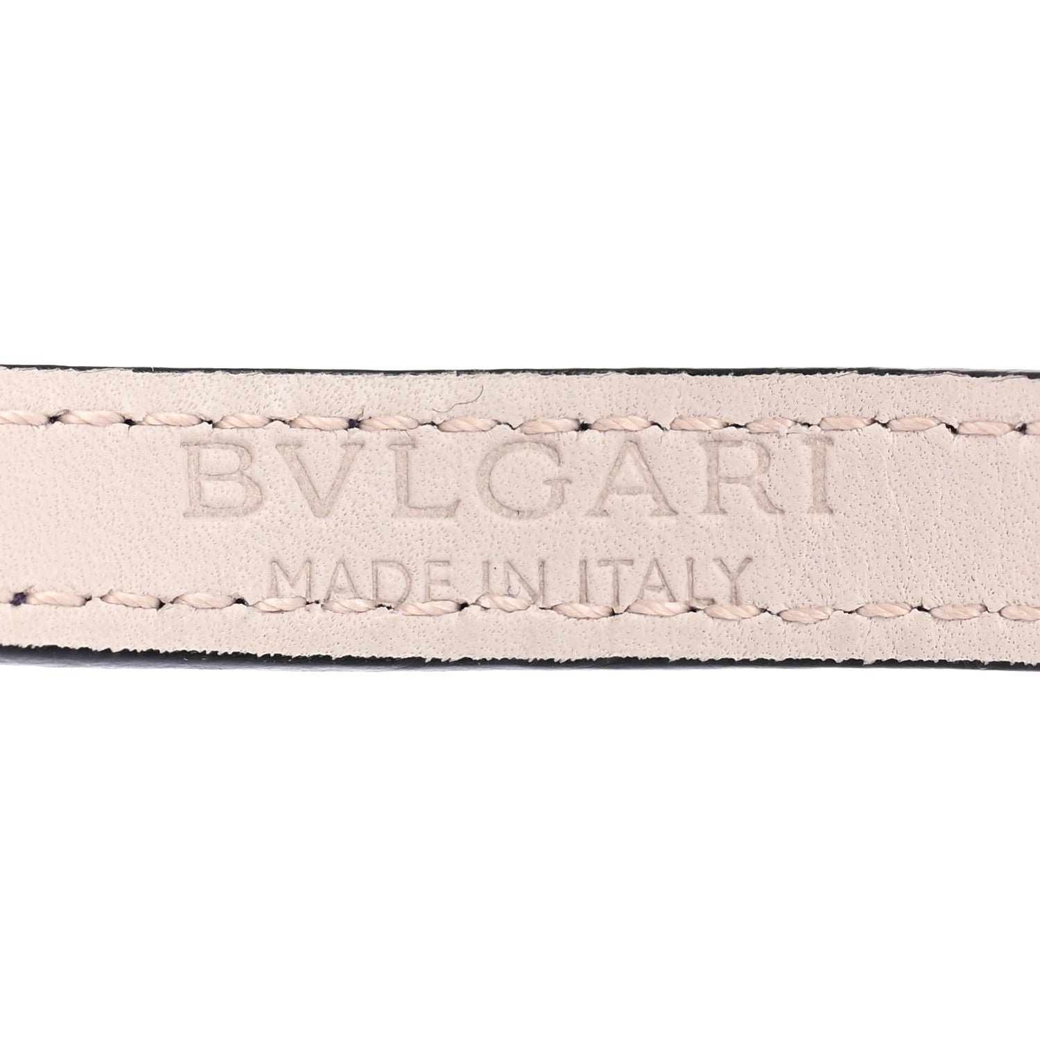 Bulgari Calfskin Serpenti Forever Double Coil Bracelet Purple 4 of 5