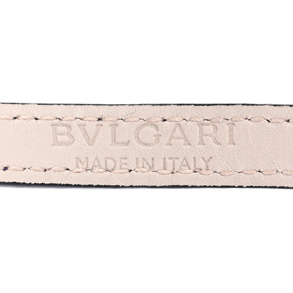 Bulgari Calfskin Serpenti Forever Double Coil Bracelet Purple 4 of 5
