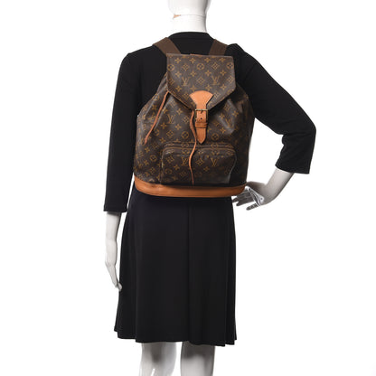 Louis Vuitton Monogram Montsouris GM Backpack 2 of 17