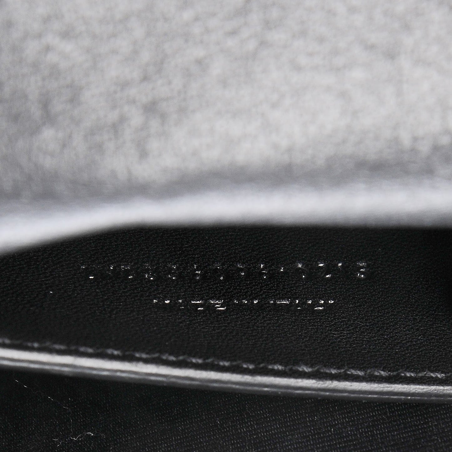 Calfskin Crystal Studded Small Classic Monogram Kate Tassel Satchel Black