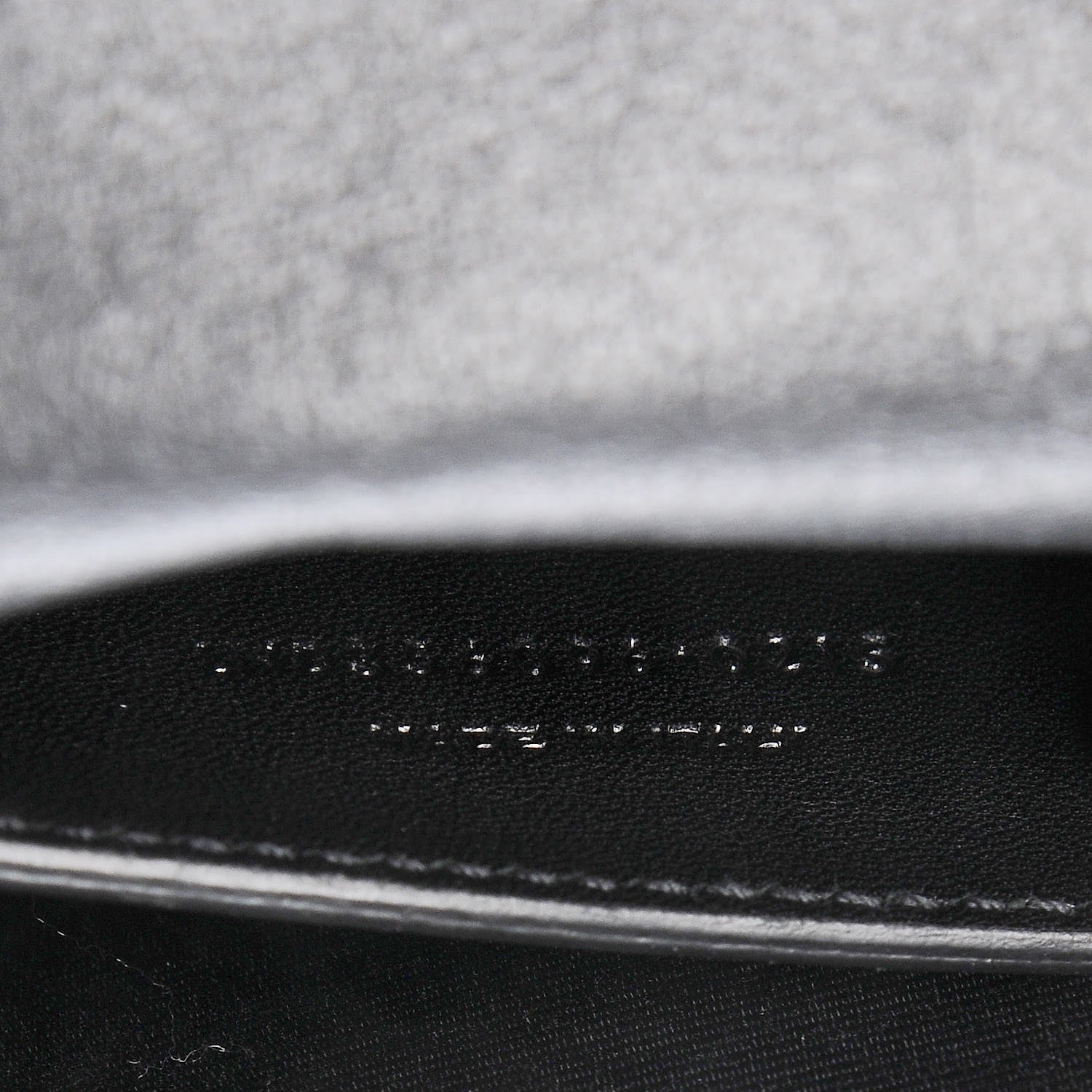 Saint Laurent Calfskin Crystal Studded Small Classic Monogram Kate Tassel Satchel Black 7 of 7
