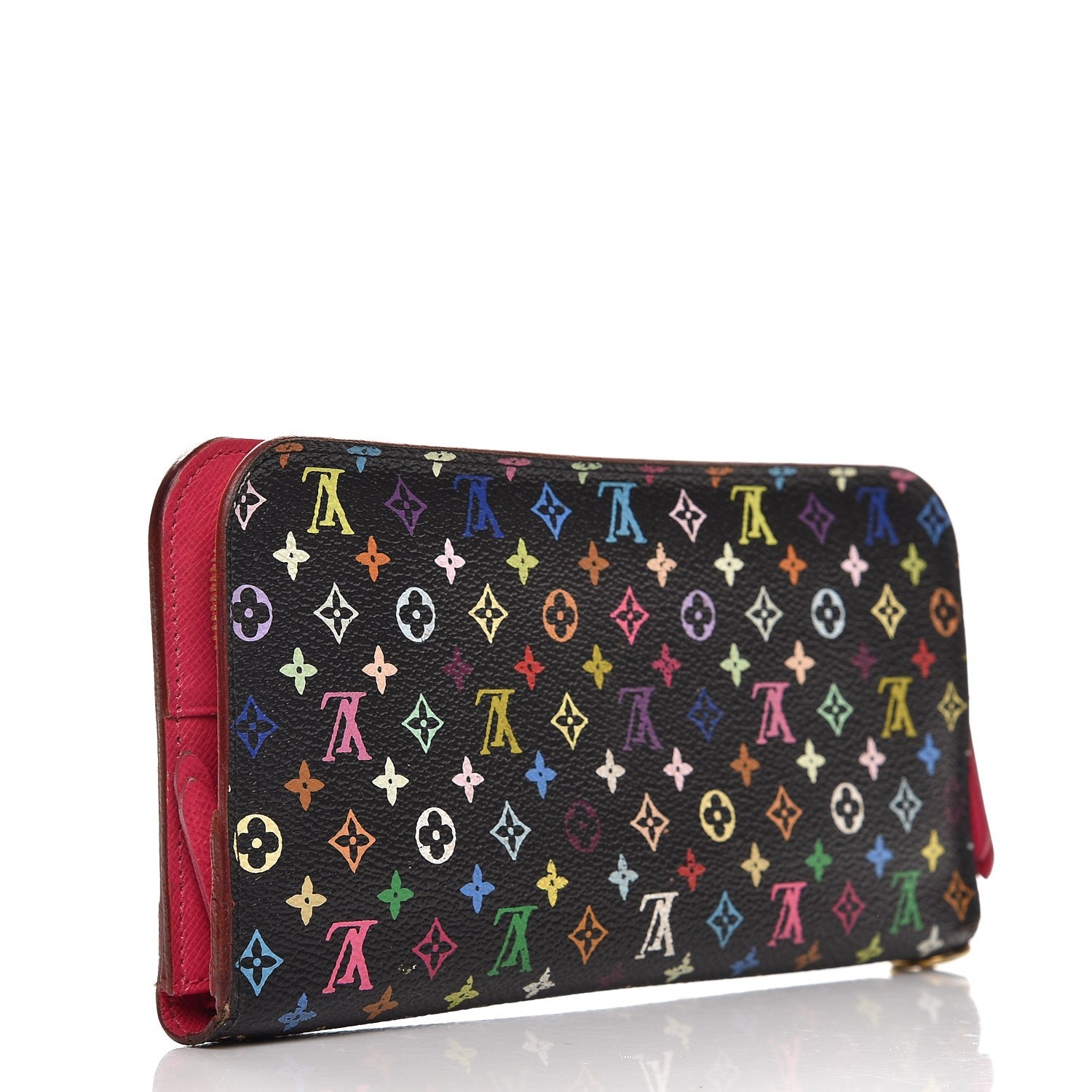 Louis Vuitton Monogram Multicolor Insolite Wallet Black Grenade 3 of 10