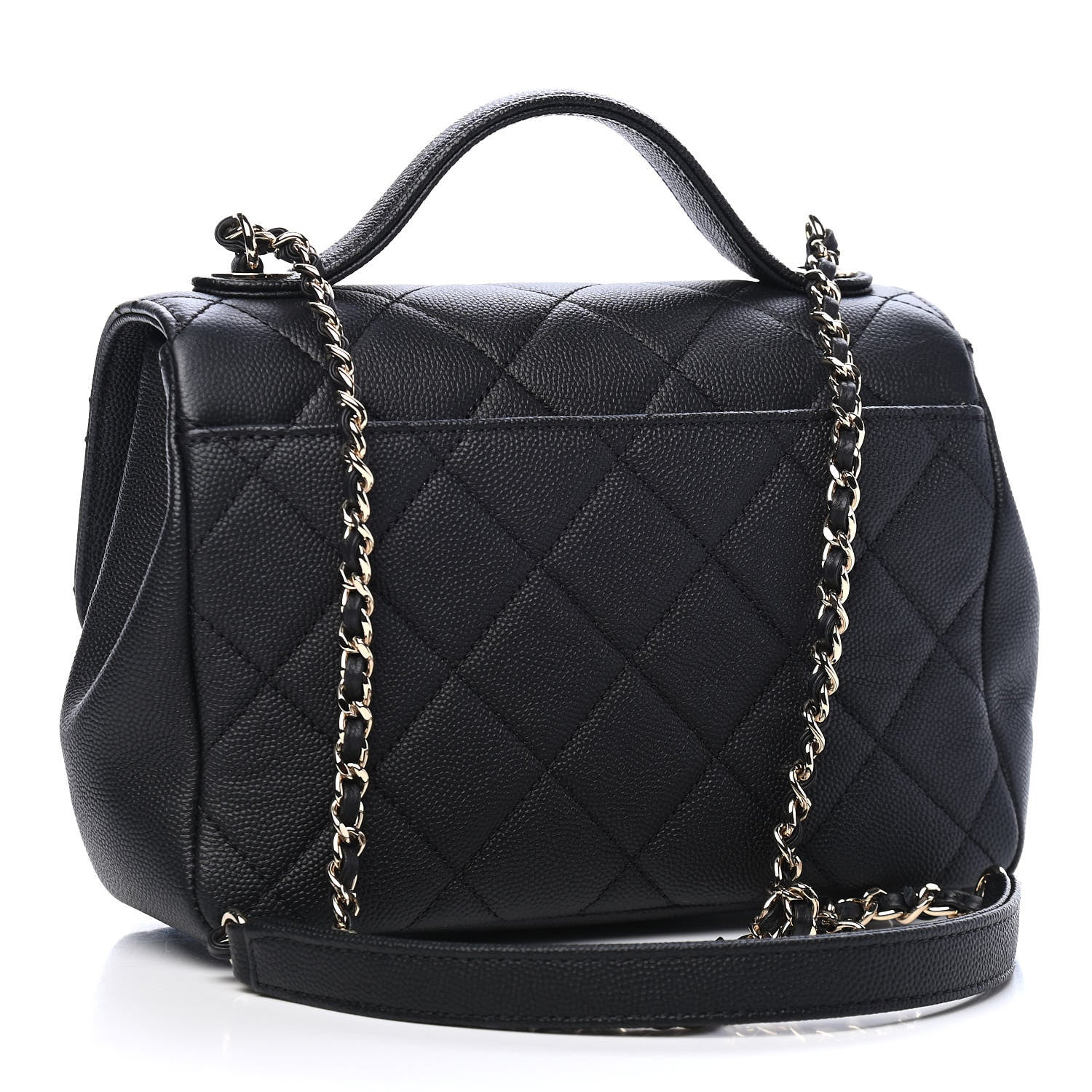 Chanel Caviar Quilted Small Business Affinity Flap Black 2 of 9